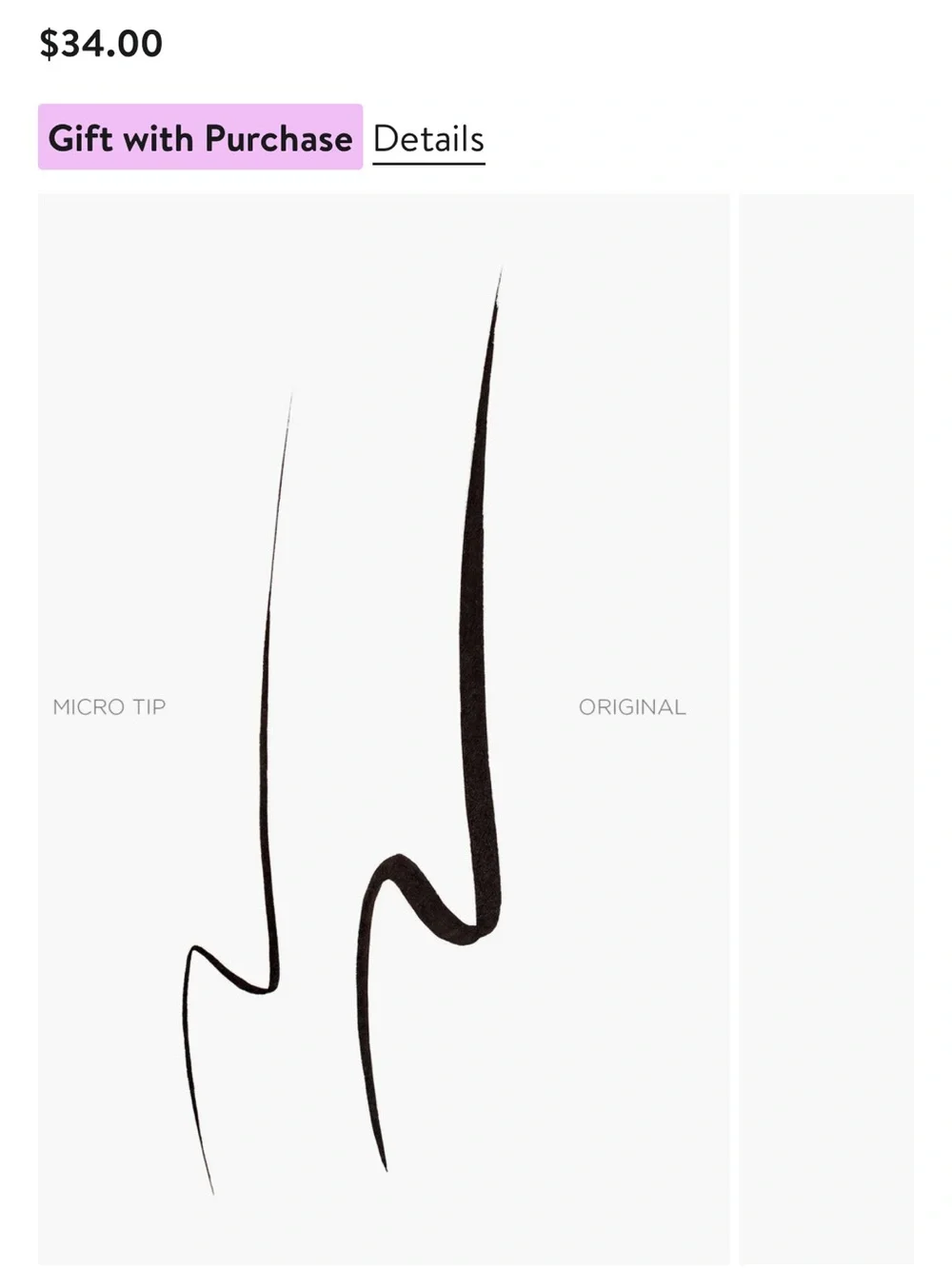 Stila Black Winged Liquid Eyeliner - Intense Black/Mai Tai.